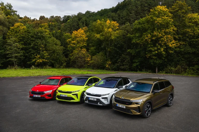 Gama de modele Škoda RS
