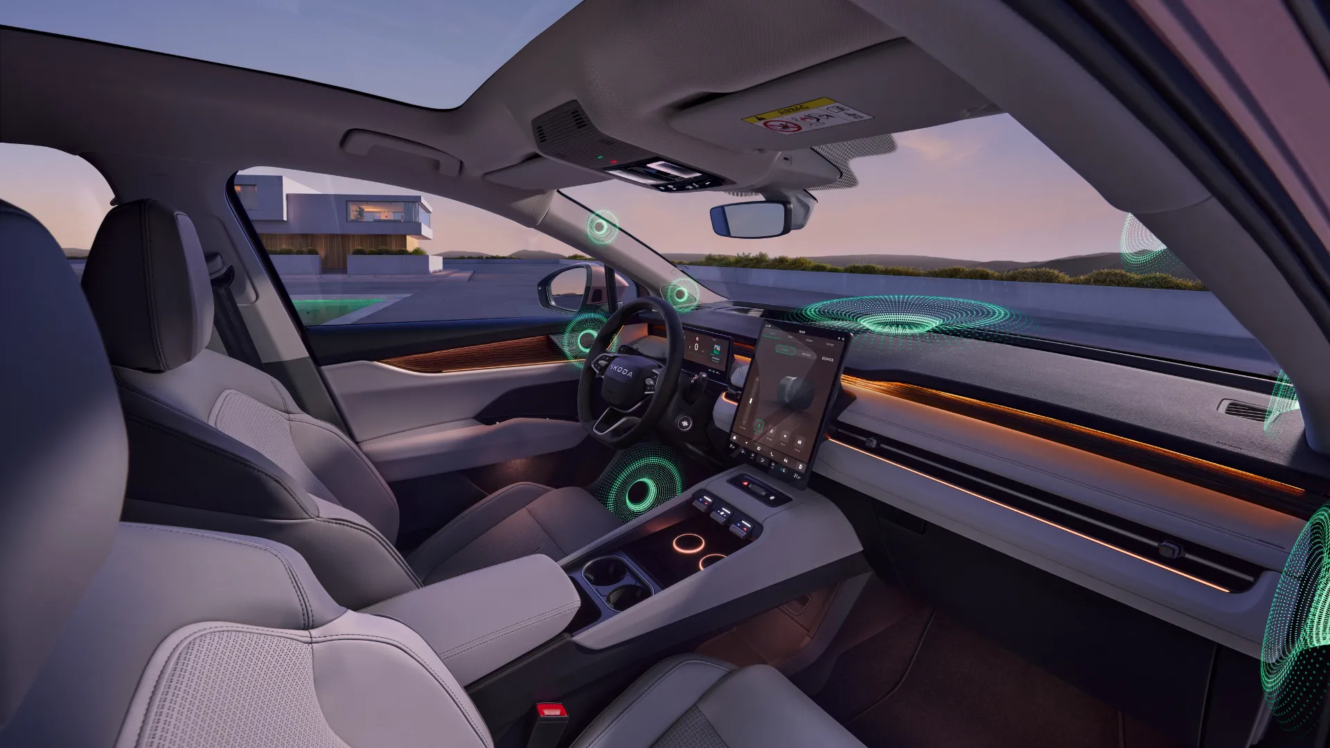 Skoda Peaq - Sistem Audio