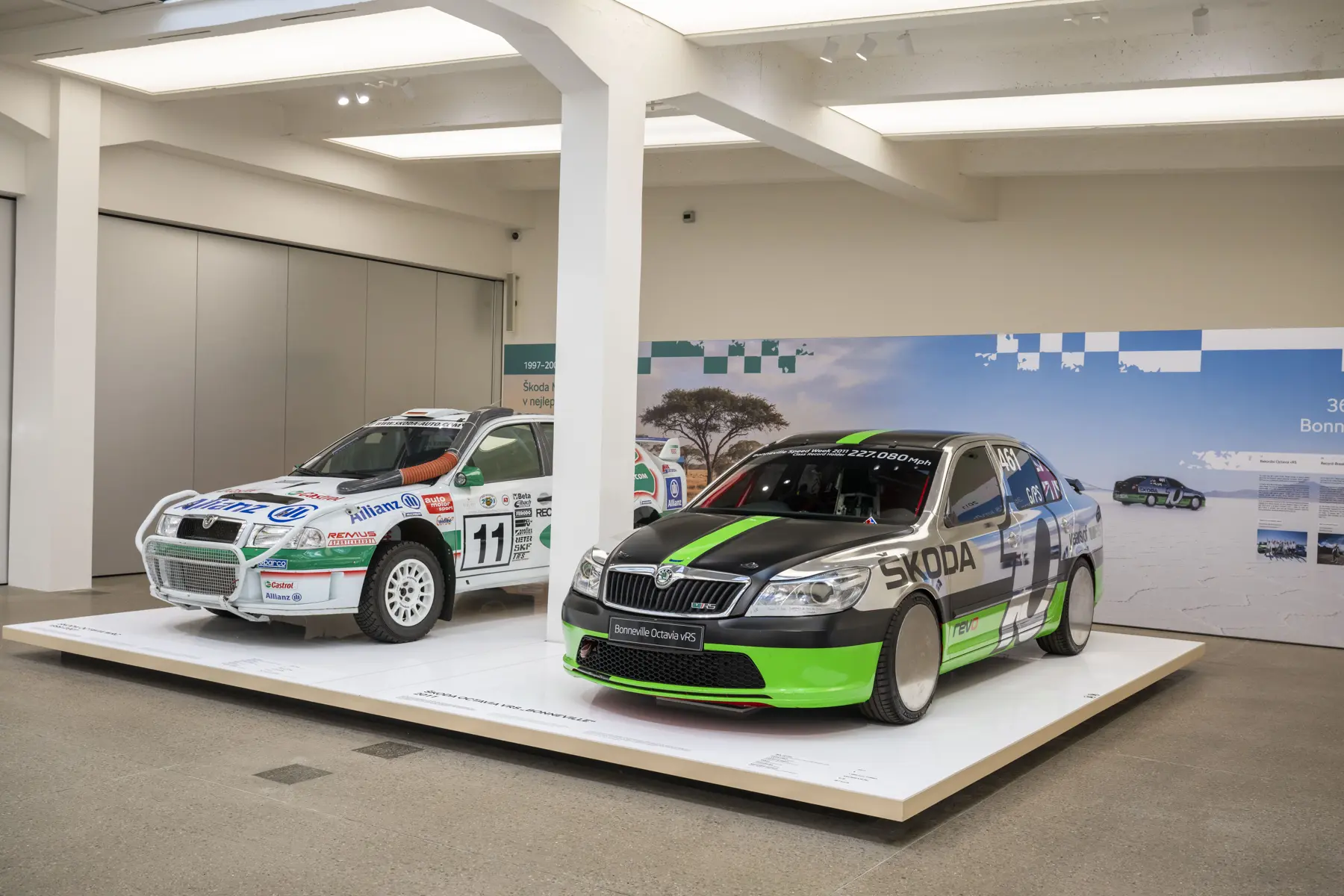 Škoda Octavia vRS „Bonneville” este un exemplar unic, cu o poveste remarcabilă în spate.