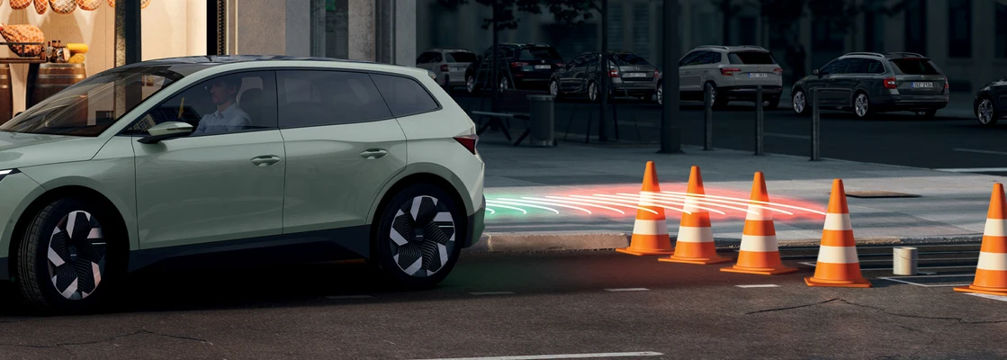 Asistență la parcare Škoda Epiq